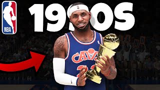 I Put a Prime LeBron In the 1990s To Settle The GOAT Debate