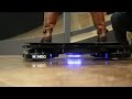 De paseo con la patineta voladora Hendo 'Hoverboard'