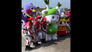 埼玉県のご当地キャラが集合（ふっかちゃん・コバトン・さいたまっち・しげただくん）