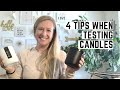 4 Tips to Making Candles + Testing