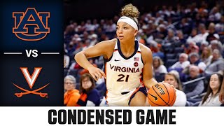 Auburn vs. Virginia Condensed Game | 2024-25 ACC Women's Basketball