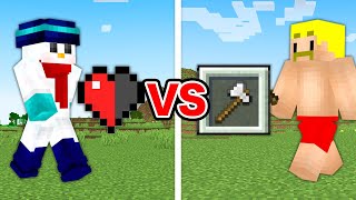 【マイクラ】ハート1 VS 手持ち1つでエンドラ討伐バトル！