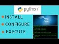 ✌️Install,Configure and Execute Python programmes in kali Linux 2017 latest