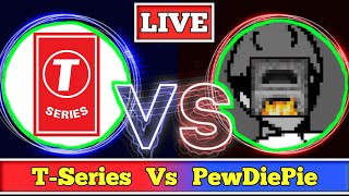 T-Series vs PewDiePie - Live Sub Count