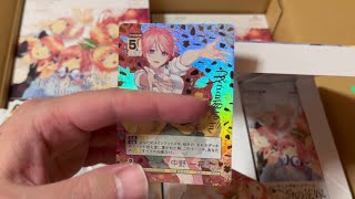 遂に出た！？一花のSSSPを狙ってカートン開封した結果！五等分の花嫁カードゲーム！