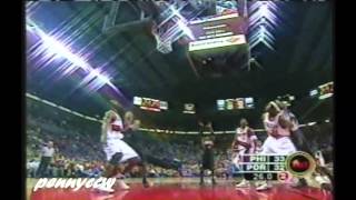 Allen Iverson DOMINATES vs. the very talented Portland Trail Blazers (2003) *FULL Highlights