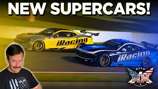 These cars are AMAZING! iRacing NEW SUPERCARS!