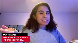 Communication Science 1st semester Q&A | Student Vlogs Month 3 | Leila | University of Amsterdam 🇳🇱