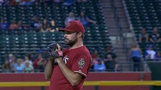 KC@ARI: Collmenter fans six, holds Royals to three