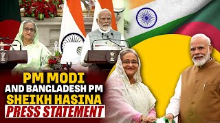 Live: PM Modi and Bangladesh PM Sheikh Hasina Joint Press Statement after Exchange of Agreements