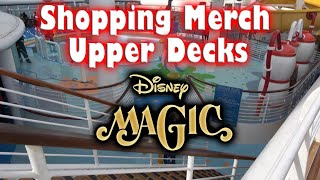 Disney Magic Shopping and Upper Decks 9&10 Tour