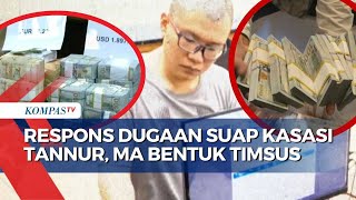 Buntut Kasus Suap Tannur, MA Bentuk Timsus Klarifikasi Dugaan Keterlibatan Hakim Agung