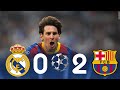 Real Madrid 0-2 Barcelona - Semi Final champions league 2011 4K