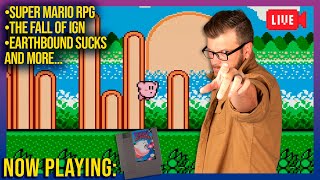 Playing Kirby's Adventure for the NES LIVE!