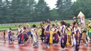 よさこい（勢や） 2010 チャリティーランにてー総踊り（とちこの食材）