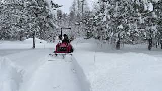 December 2024 Snow Blowing