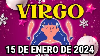 𝐃𝐢𝐧𝐞𝐫𝐨 𝐥𝐥𝐞𝐠𝐚 𝐩𝐨𝐫💸𝐥𝐞𝐲 𝐝𝐢𝐯𝐢𝐧𝐚💸Horóscopo de hoy Virgo ♍ 15 de Enero de 2024|Tarot