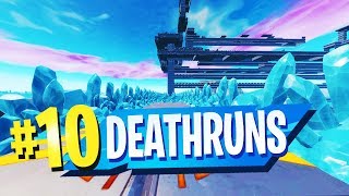top 10 insane deathrun creative maps in fortnite fortnite deathrun map codes - death run map fortnite