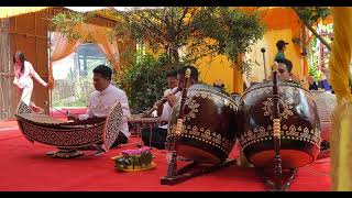 ស្គរធំ បទ #ក្រៅណៃ.Pinpeat Khmer classical traditional of Cambodia