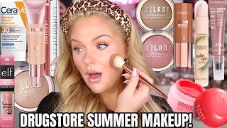 Everyday Summer *DRUGSTORE* Makeup Tutorial | 10 Minute Everyday Drugstore Makeup Routine