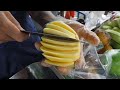 진짜 미친속도! 과일 자르기 달인 / real crazy speed! amazing fruits cutting skills - thai street food