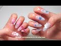 let’s do 3d strawberry miffy nails at home asmr gel x nail art using korean nail brands