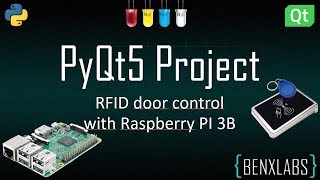 PyQt5 Project Introduction (Door lock with Raspberry pi and RFID)