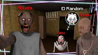 🔴 ¡Dos Abuelos, Un Nieto y UN RANDOM en GRANNY 2! 🔨