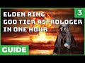 OP IN ONE HOUR - Astrologer Elden Ring Beginner's Guide - Three Minute Gaming