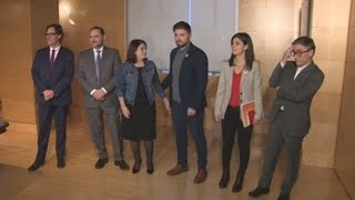 PSOE y ERC se emplazan a una segunda reunión para la investidura