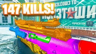 the VMP is OVERPOWERED.. (147 KILLS GAMEPLAY!) - COD BO4 UPDATE