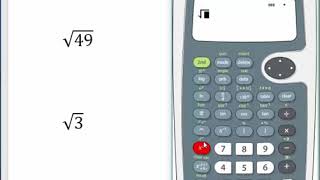 TI30XS Multiview Calculator - Square Roots