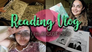 READING VLOG #53 // Abandoning my TBR, Bookish Mail & NEWTs Magical Readathon Week 2 // 2019