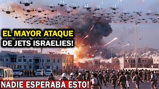 BRUTAL ATAQUE DESDE ISRAEL! Irán en shock! Aviones israelíes voló fábrica de armas de Hamás en Gaza!