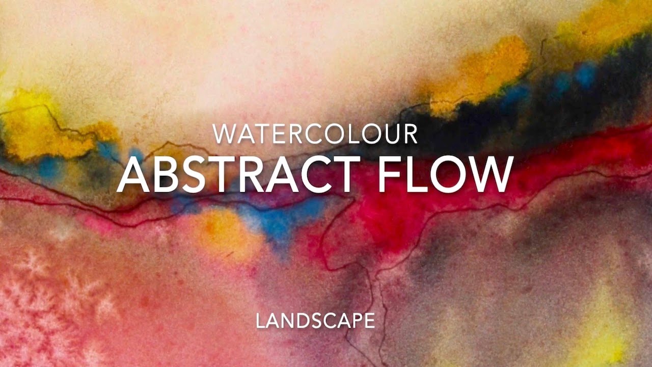 Watercolor Abstract Tutorial Create Abstract Art In Pastel Acrylic