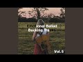 Acoustic Ballad Guitar Backing Track In E - Only You