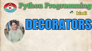 @42. PYTHON PROGRAMMING- DECORATORS