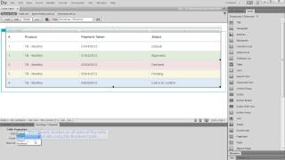 Using DMXzone Bootstrap 3 Table Elements