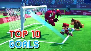 10 Amazing Goals - Mario & Sonic at the Olympic Games Tokyo 2020