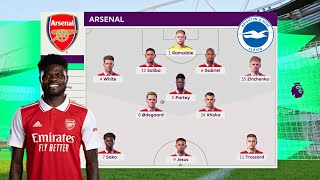 FIFA 23 | Arsenal vs Brighton - 22/23 Premier League - Gameplay