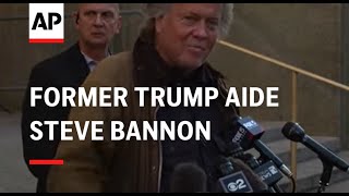 Former Trump aide Steve Bannon warns prosecutors: 'the hunted are about to become the hunters'