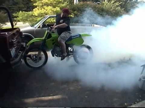 1989 Kawasaki KX 250 Burnout 1989 Kawasaki KX 250 Burnout