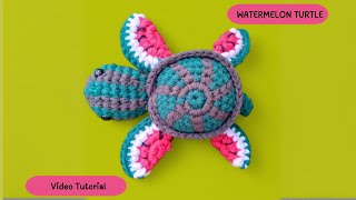 Watermelon Turtle Tutorial