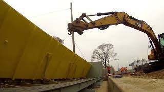 Horizontal Automatic Lifting Flood Barrier: Lister Park Installation