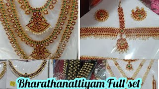 Bharathanattiyam jewellery complete set with All The full items collection with price//Ramschoice