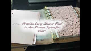 Franklin Covey Haul \u0026 New 2022 Planner Update!