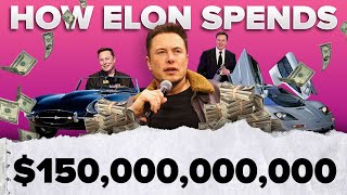 How Elon Musk spends $150 BILLION 💰 | #shorts