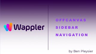 Offcanvas - Sidebar Navigation