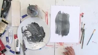 How to Make Silver Paint : Painting Techniques