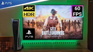 PUBG Gameplay PS5 (4K HDR 60FPS)